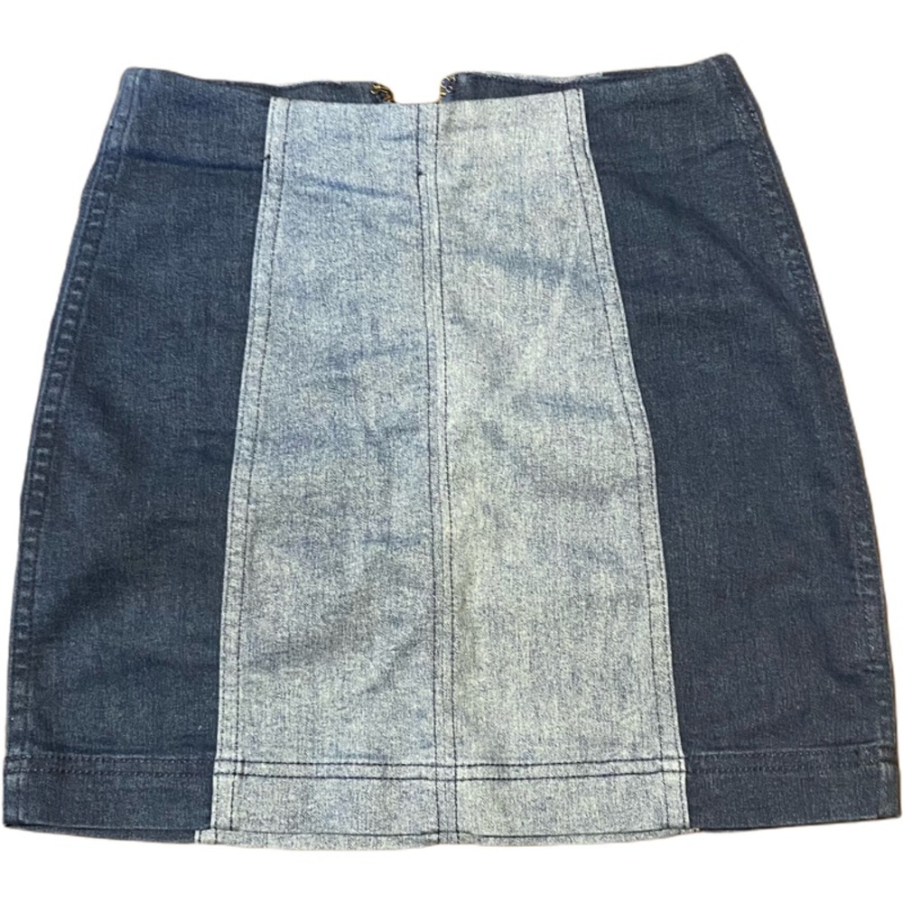 Free People Jean Skirt